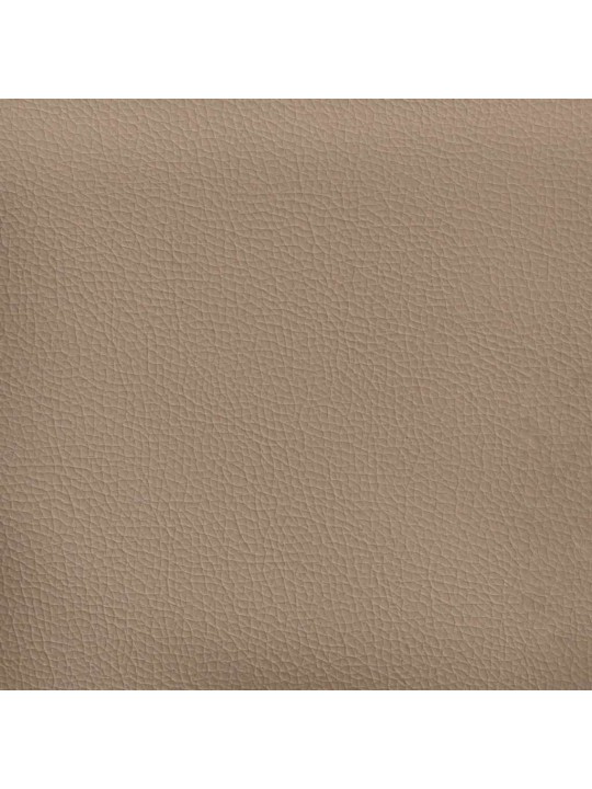Rozkládací křeslo cappuccino 60 cm umělá kůže