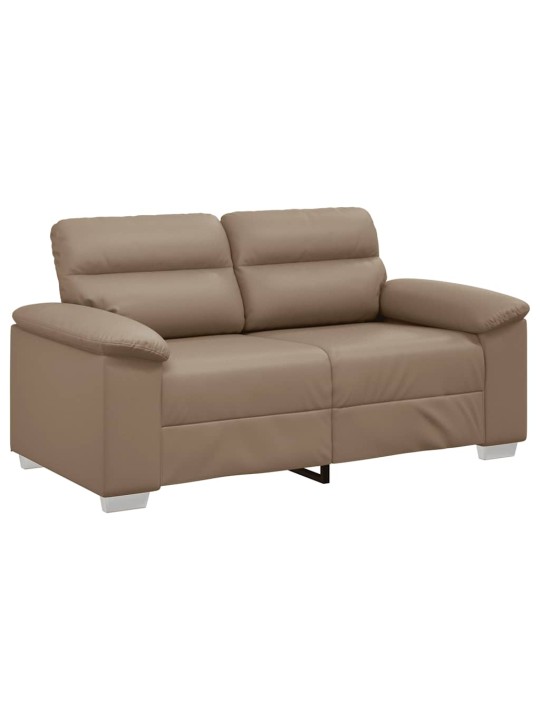 2místná pohovka cappuccino 120 cm umělá kůže