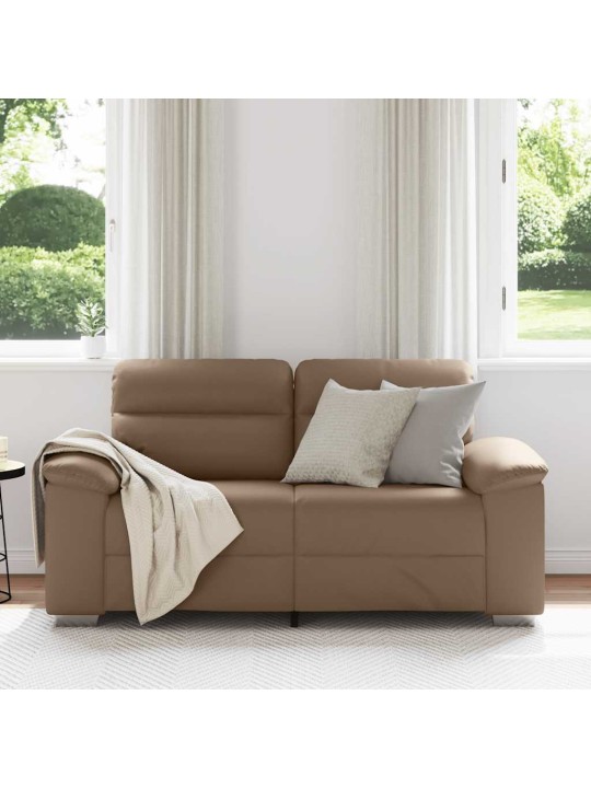 2místná pohovka cappuccino 120 cm umělá kůže