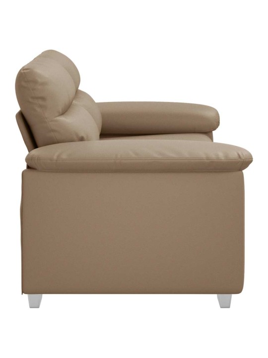 2místná pohovka cappuccino 120 cm umělá kůže