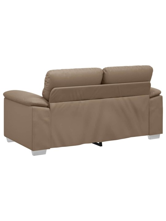 2místná pohovka cappuccino 120 cm umělá kůže