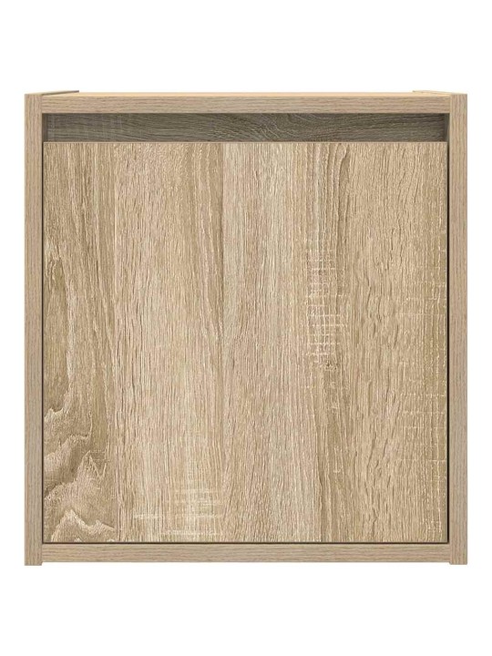 Nástěnné noční stolky 2 ks dub sonoma 38x34x40 cm