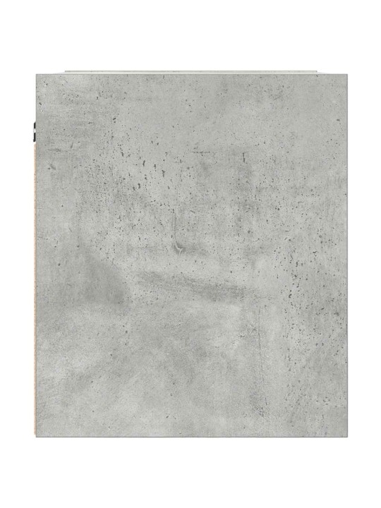 Nástěnné noční stolky 2 ks betonově šedý 38x34x40 cm