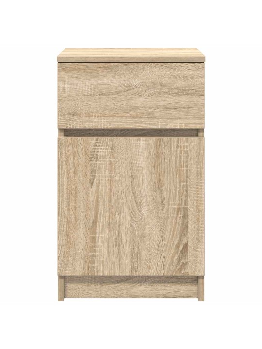 Noční stolky 2 ks dub sonoma 39x35x65 cm kompozitní dřevo