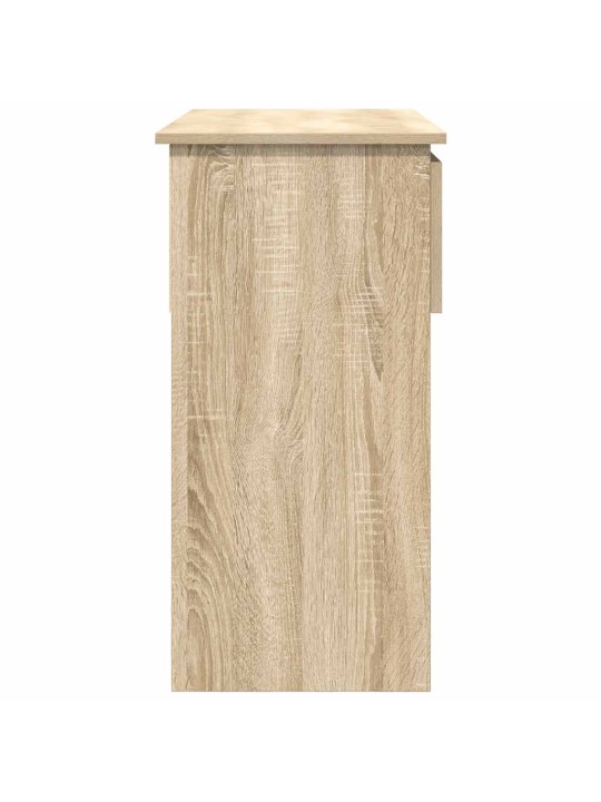 Konzolový stolek se zásuvkami dub sonoma 85,5x38,5x74,5 cm