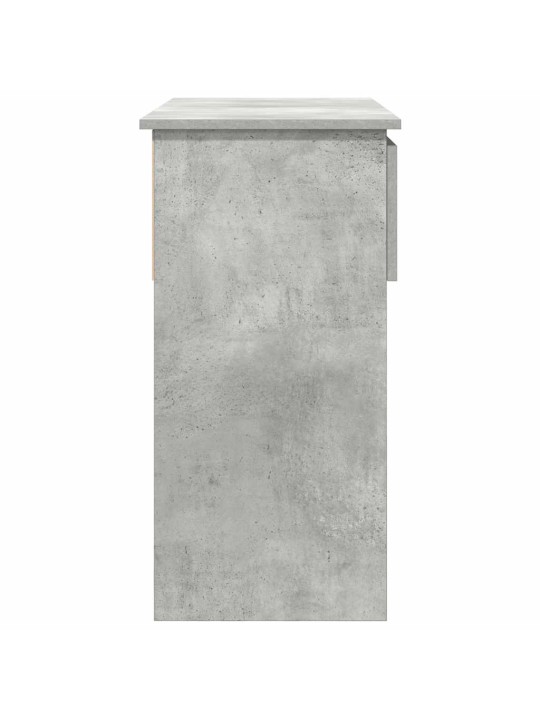 Konzolový stolek se zásuvkami betonově šedá 85,5x38,5x74,5 cm