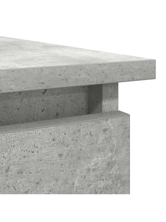 Konzolový stolek se zásuvkami betonově šedá 85,5x38,5x74,5 cm