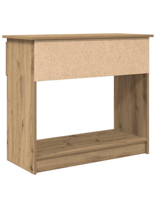 Konzolový stolek se zásuvkami dub artisan 85,5x38,5x74,5 cm