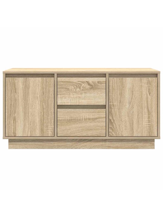 Tv skříňka s led osvětlením dub sonoma 100x41x50 cm