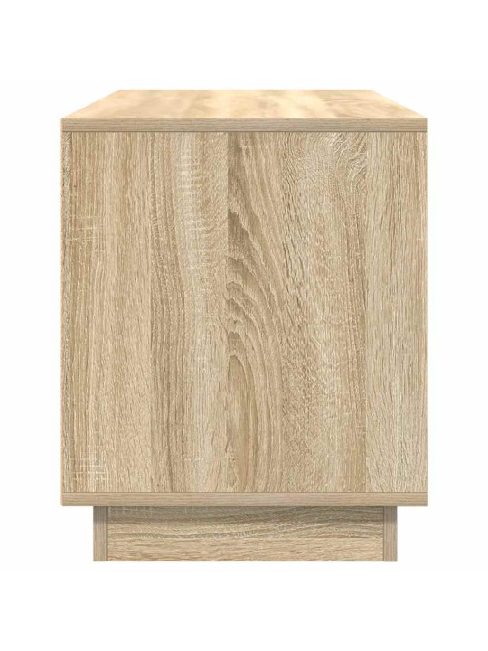 Tv skříňka s led osvětlením dub sonoma 100x41x50 cm