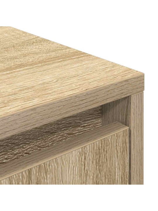 Tv skříňka s led osvětlením dub sonoma 100x41x50 cm