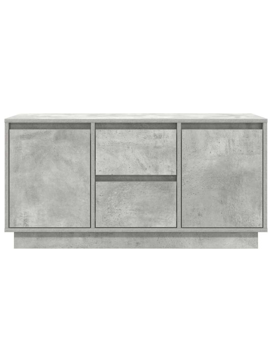 Tv skříňka s led osvětlením betonově šedá 100x41x50 cm