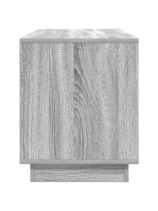 Tv skříňka s led světly šedý sonoma 100x41x50 cm