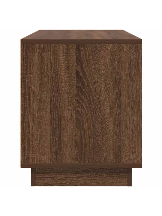 Tv skříňka s led osvětlením dub hnědý 100x41x50 cm