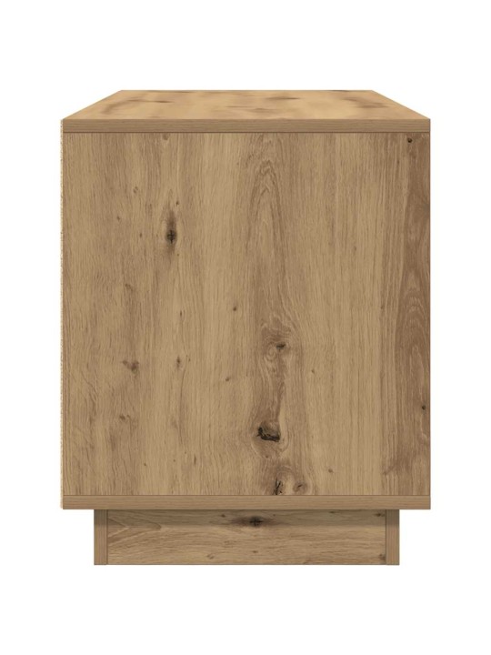 Tv skříňka s led osvětlením dub artisan 100x41x50 cm