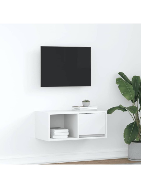 Tv skříňka bílá 60x31x25,5 cm kompozitní dřevo