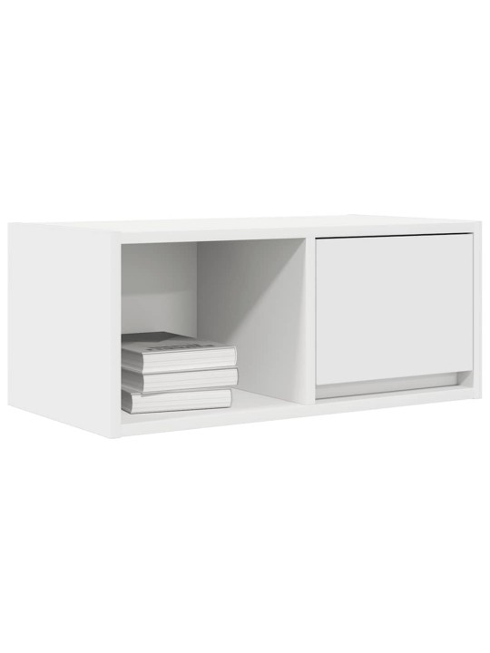 Tv skříňky 2 ks bílá 60x31x25,5 cm dřevěná konstrukce