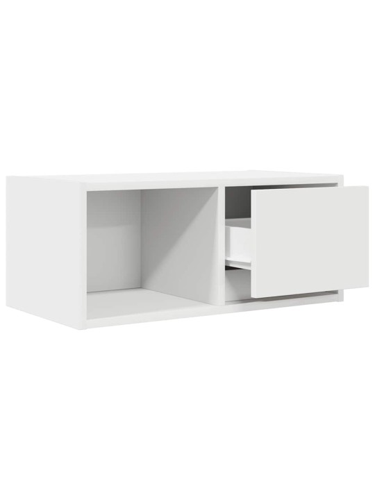 Tv skříňky 2 ks bílá 60x31x25,5 cm dřevěná konstrukce
