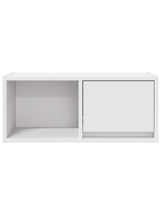 Tv skříňky 2 ks bílá 60x31x25,5 cm dřevěná konstrukce