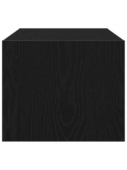 Tv skříňka černý dub 60x31x25,5 cm dřevěná konstrukce