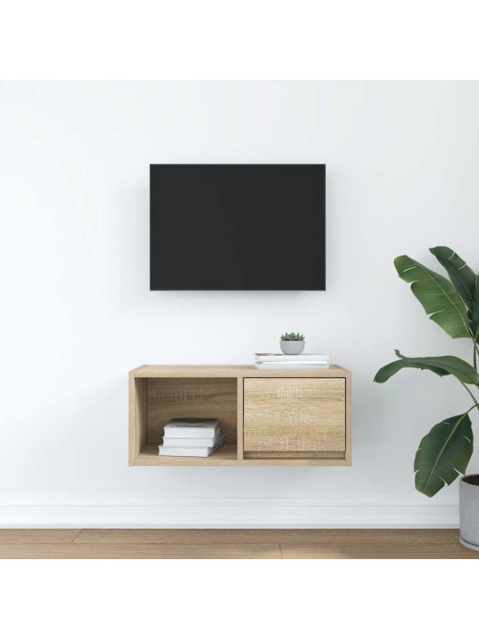 Tv skříňka dub sonoma 60x31x25,5 cm kompozitní dřevo