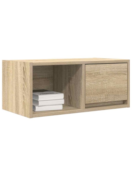 Tv skříňky 2 ks dub sonoma 60x31x25,5 cm dřevěné konstrukce