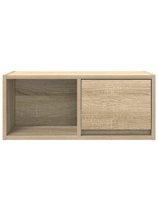 Tv skříňky 2 ks dub sonoma 60x31x25,5 cm dřevěné konstrukce