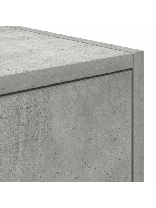 Tv skříňka betonově šedá 60x31x25,5 cm kompozitní dřevo