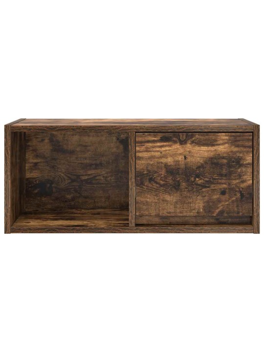 Tv skříňky 2 ks kouřový dub 60x31x25,5 cm dřevěné konstrukce