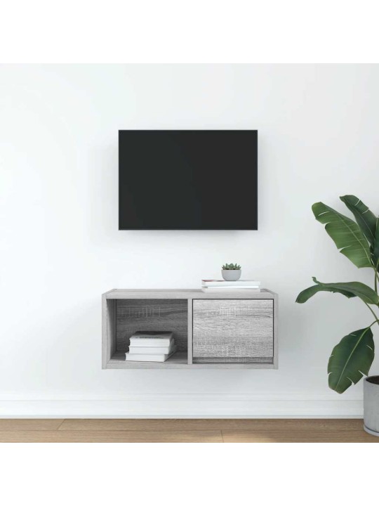 Tv skříňka šedá sonoma 60x31x25,5 cm kompozitní dřevo