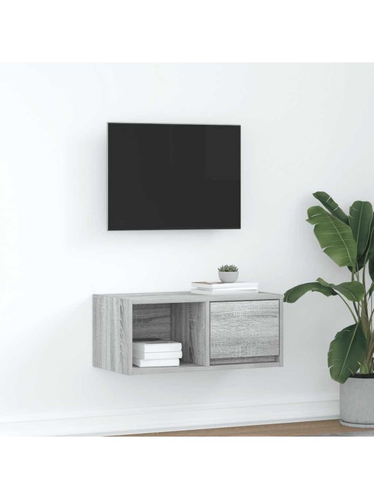 Tv skříňka šedá sonoma 60x31x25,5 cm kompozitní dřevo
