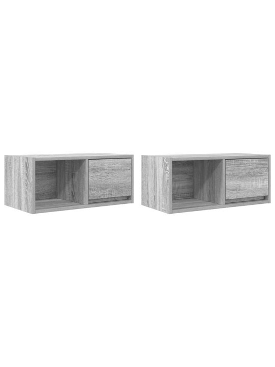 Tv skříňka šedá sonoma 60x31x25,5 cm kompozitní dřevo