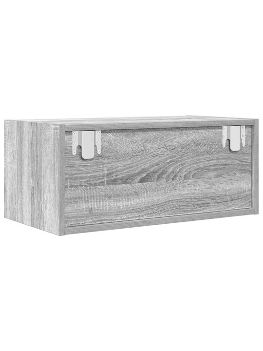 Tv skříňka šedá sonoma 60x31x25,5 cm kompozitní dřevo