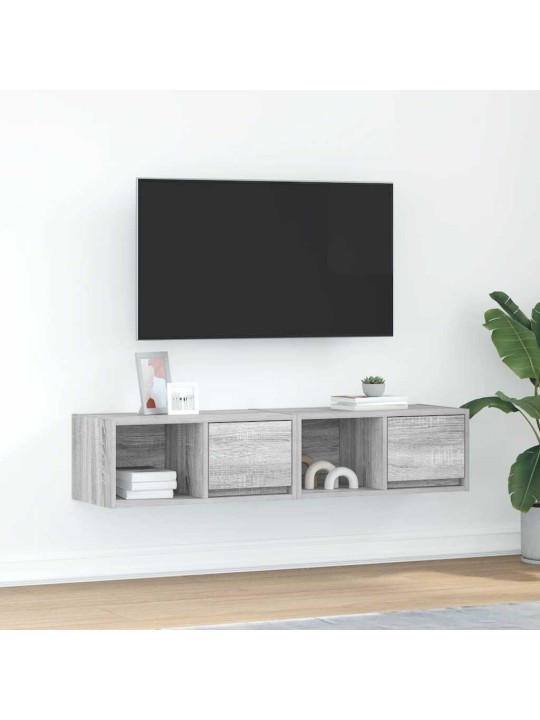 Tv skříňka šedá sonoma 60x31x25,5 cm kompozitní dřevo