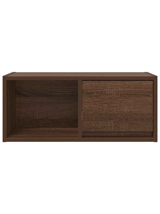 Tv skříňka hnědý dub 60x31x25,5 cm kompozitní dřevo