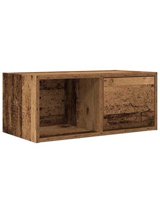 Tv skříňka starého dřeva 60x31x25,5 cm kompozitní dřevo