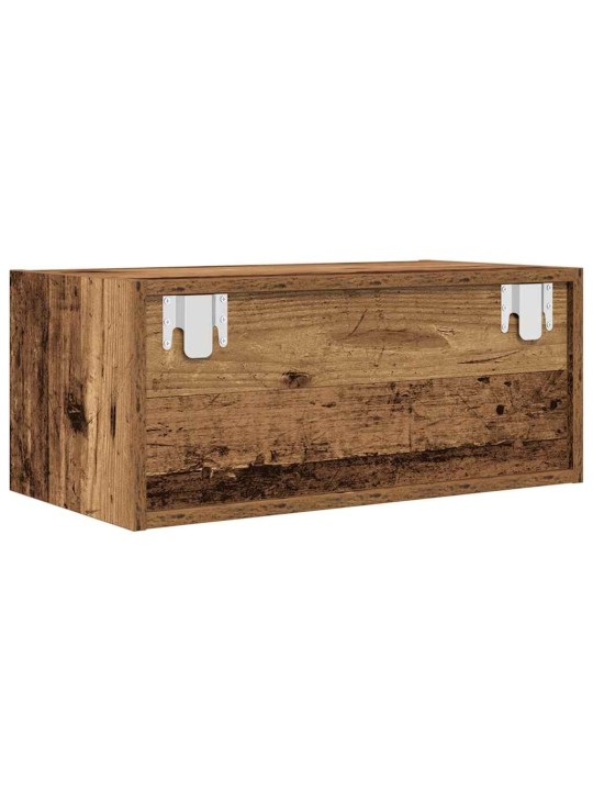 Tv skříňka starého dřeva 60x31x25,5 cm kompozitní dřevo
