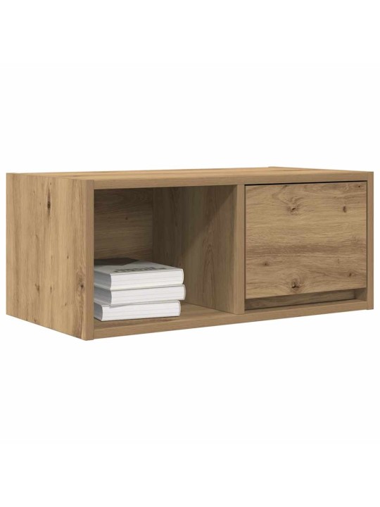 Tv skříňka dub artisan 60x31x25,5 cm kompozitní dřevo