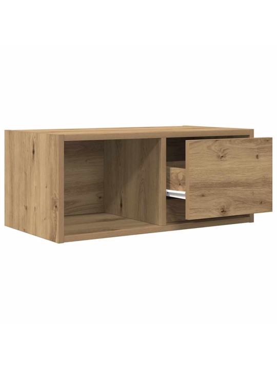 Tv skříňka dub artisan 60x31x25,5 cm kompozitní dřevo