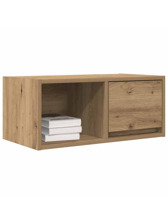 Tv skříňky 2 ks dub artisan 60x31x25,5 cm dřevěné konstrukce