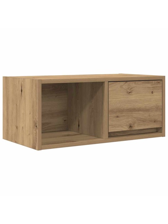 Tv skříňky 2 ks dub artisan 60x31x25,5 cm dřevěné konstrukce