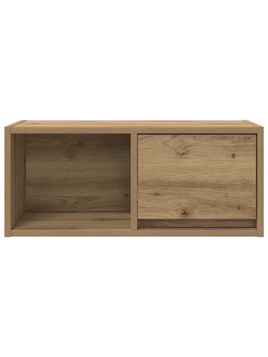 Tv skříňky 2 ks dub artisan 60x31x25,5 cm dřevěné konstrukce