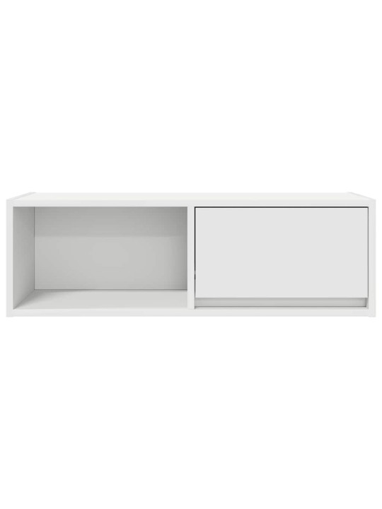 Tv skříňka bílá 80x31x25,5 cm kompozitní dřevo