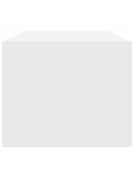 Tv skříňka bílá 80x31x25,5 cm kompozitní dřevo