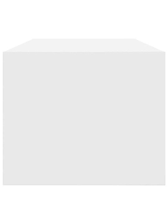 Tv skříňky 2 ks bílá 80x31x25,5 cm dřevěná konstrukce