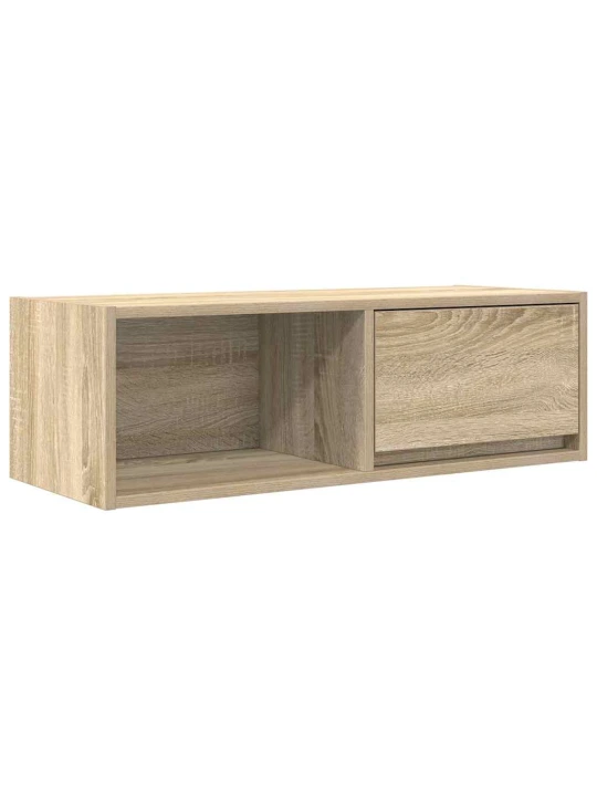 Tv skříňka dub sonoma 80x31x25,5 cm kompozitní dřevo
