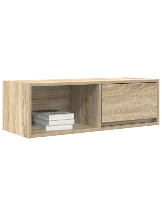 Tv skříňka dub sonoma 80x31x25,5 cm kompozitní dřevo