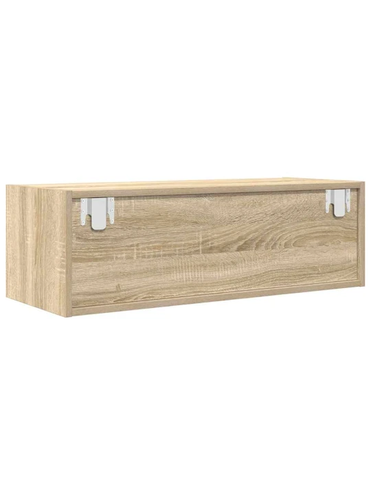 Tv skříňka dub sonoma 80x31x25,5 cm kompozitní dřevo