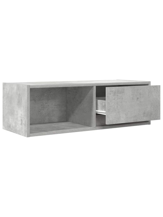 Tv skříňka betonově šedá 80x31x25,5 cm kompozitní dřevo