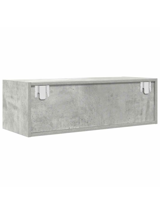 Tv skříňka betonově šedá 80x31x25,5 cm kompozitní dřevo